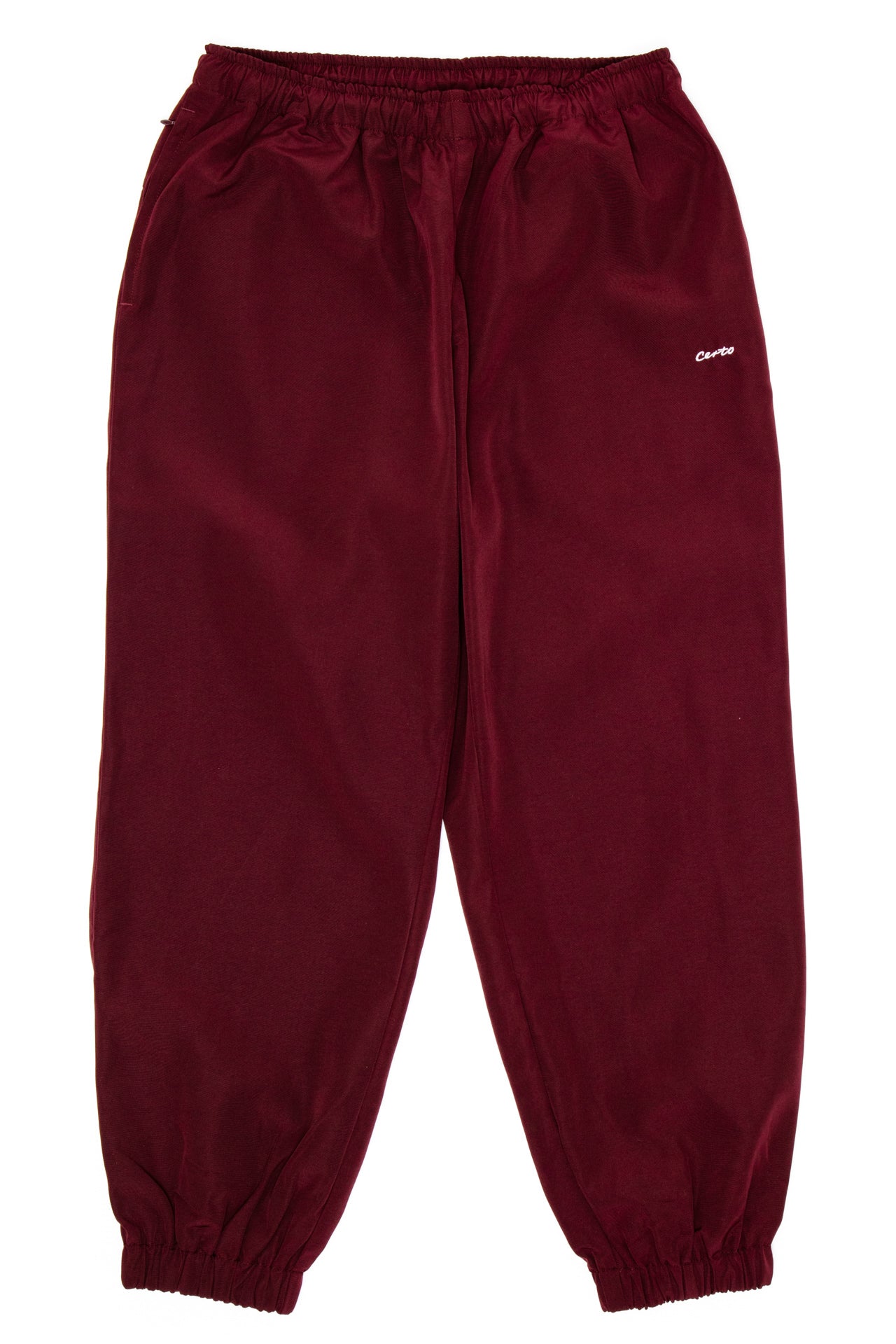 Trackpant burgundy T002