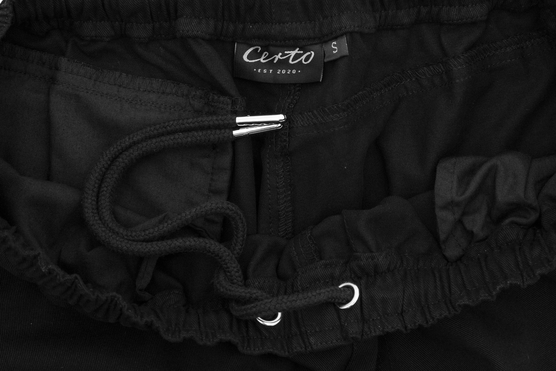 Certo Pant Chino black T002