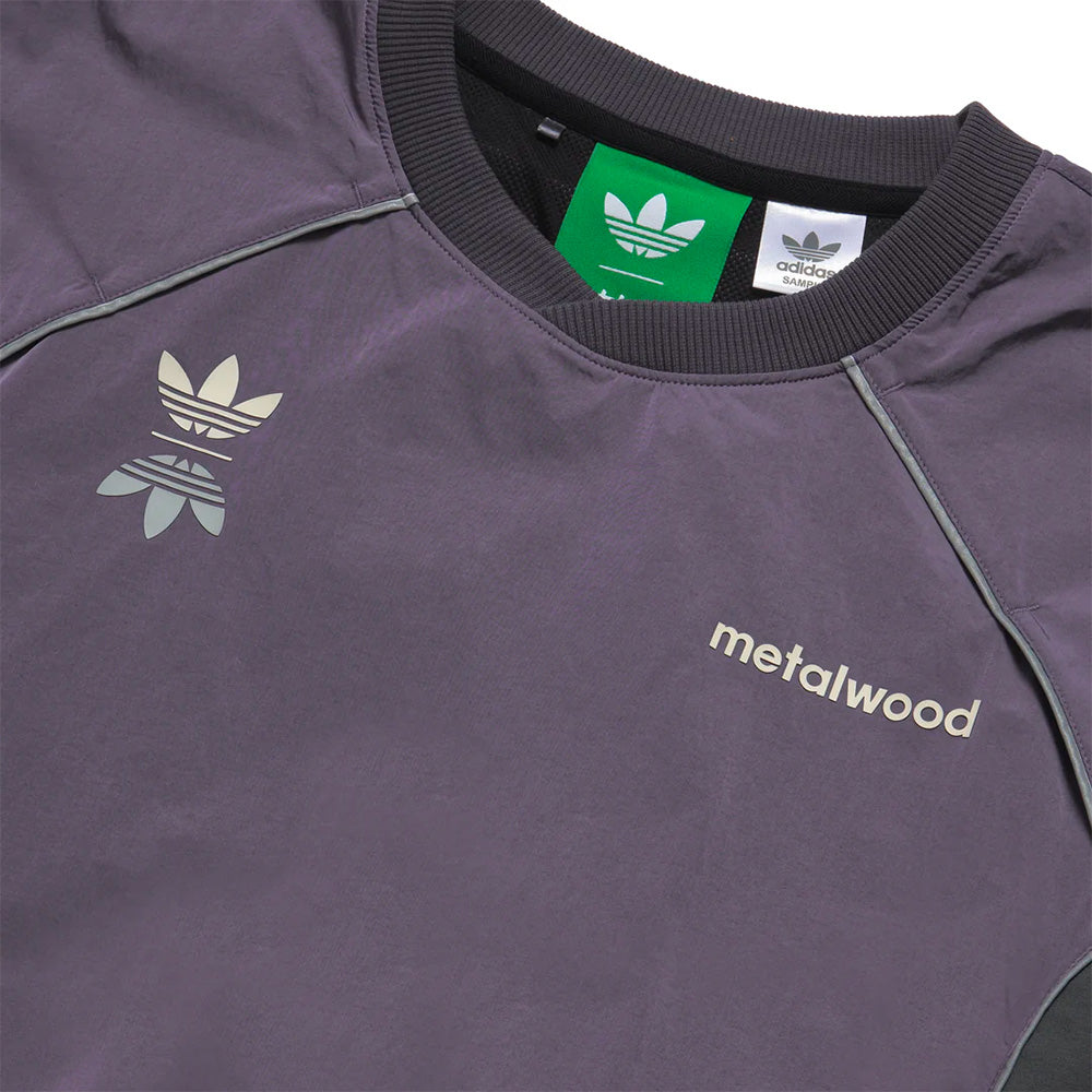 adidas jy7272 x metalwood crewneck pullover preloved purple