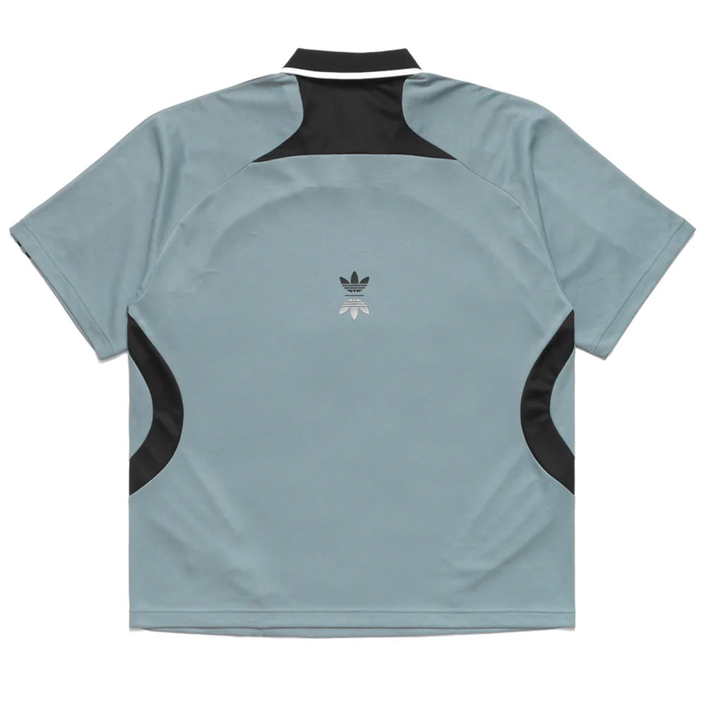 adidas kb8636 x metalwood polo shirt green earth