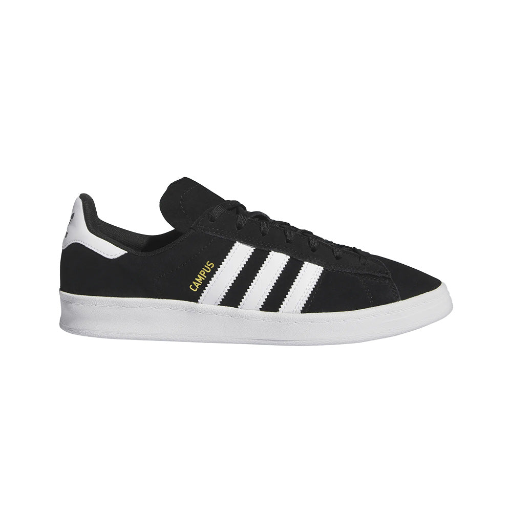 adidas Skateboarding adidas SKATEBOARDING CAMPUS ADV SHOES // CORE BLACK / CLOUD WHITE / CLOUD WHITE