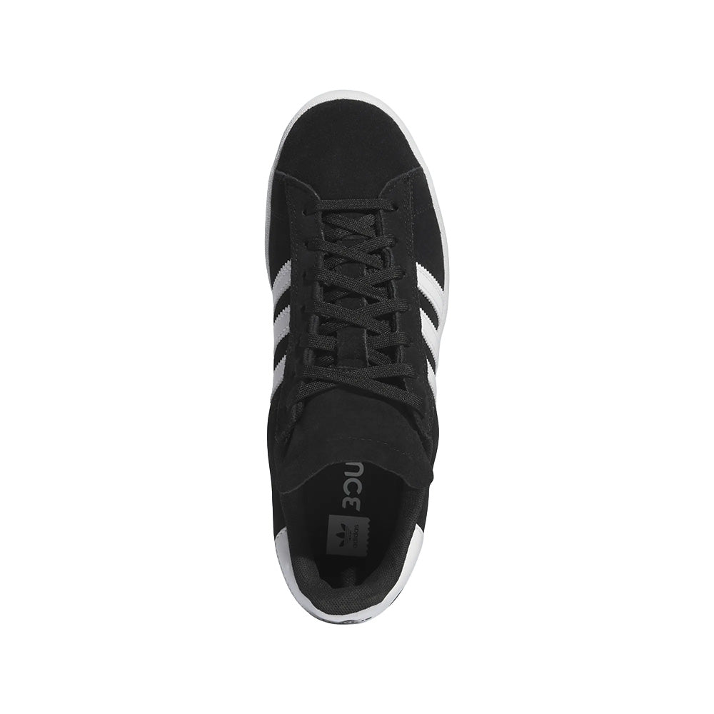 adidas Skateboarding adidas SKATEBOARDING CAMPUS ADV SHOES // CORE BLACK / CLOUD WHITE / CLOUD WHITE