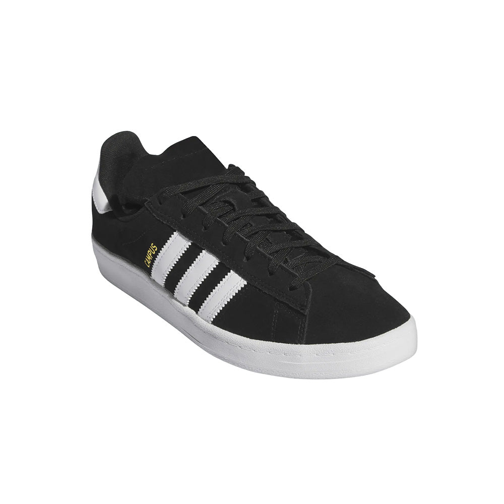 adidas Skateboarding adidas SKATEBOARDING CAMPUS ADV SHOES // CORE BLACK / CLOUD WHITE / CLOUD WHITE