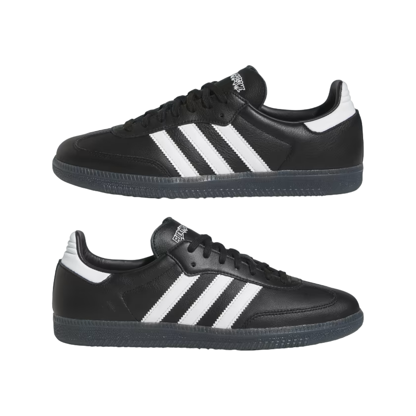 adidas skateboarding id7339 fa samba core blackcloud whitegold metallic