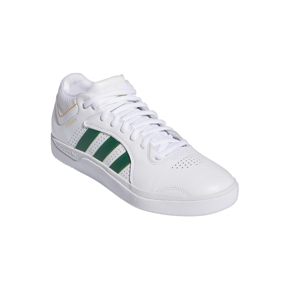 adidas skateboarding ie0910 tyshawn shoes cloud white dark green blue bird