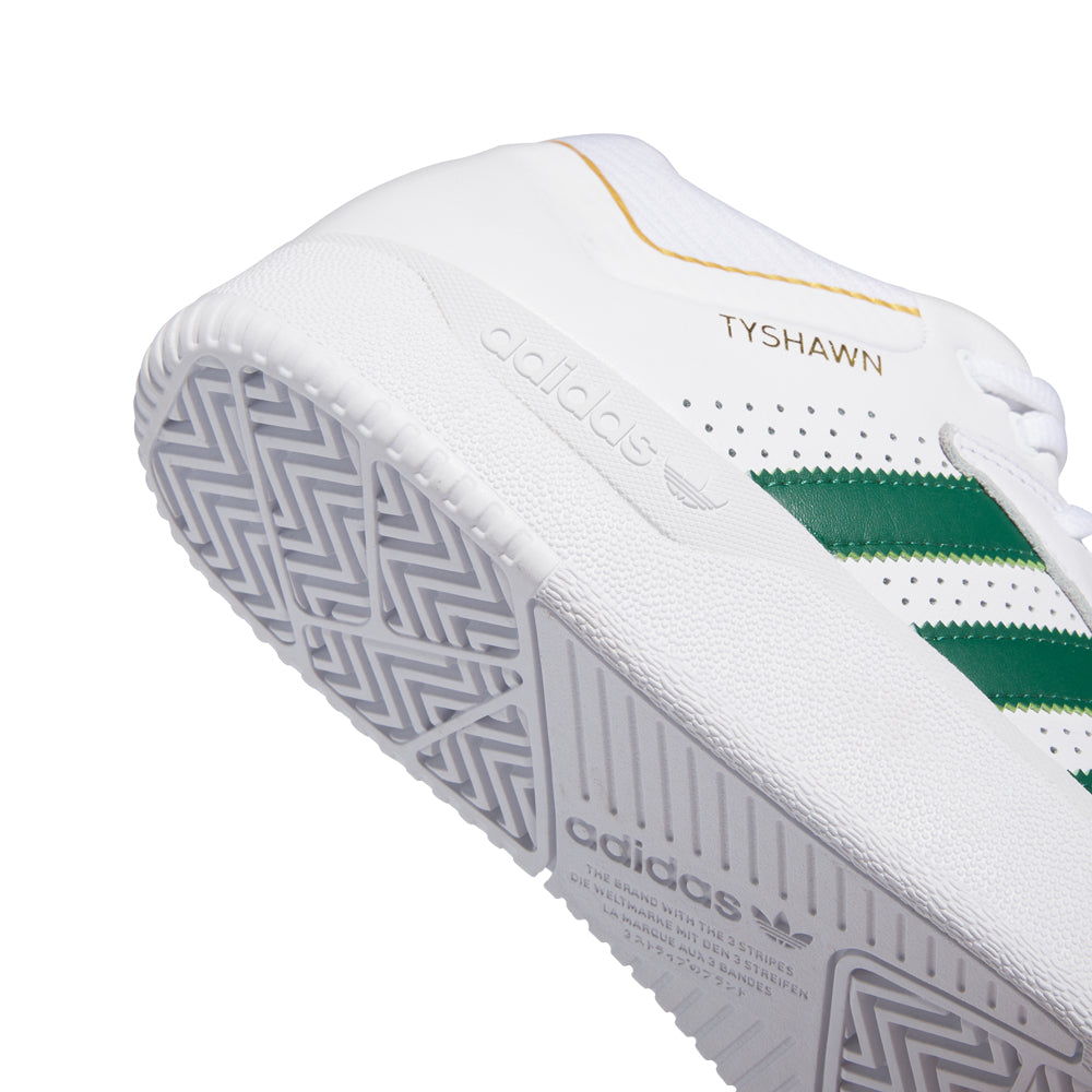 adidas skateboarding ie0910 tyshawn shoes cloud white dark green blue bird