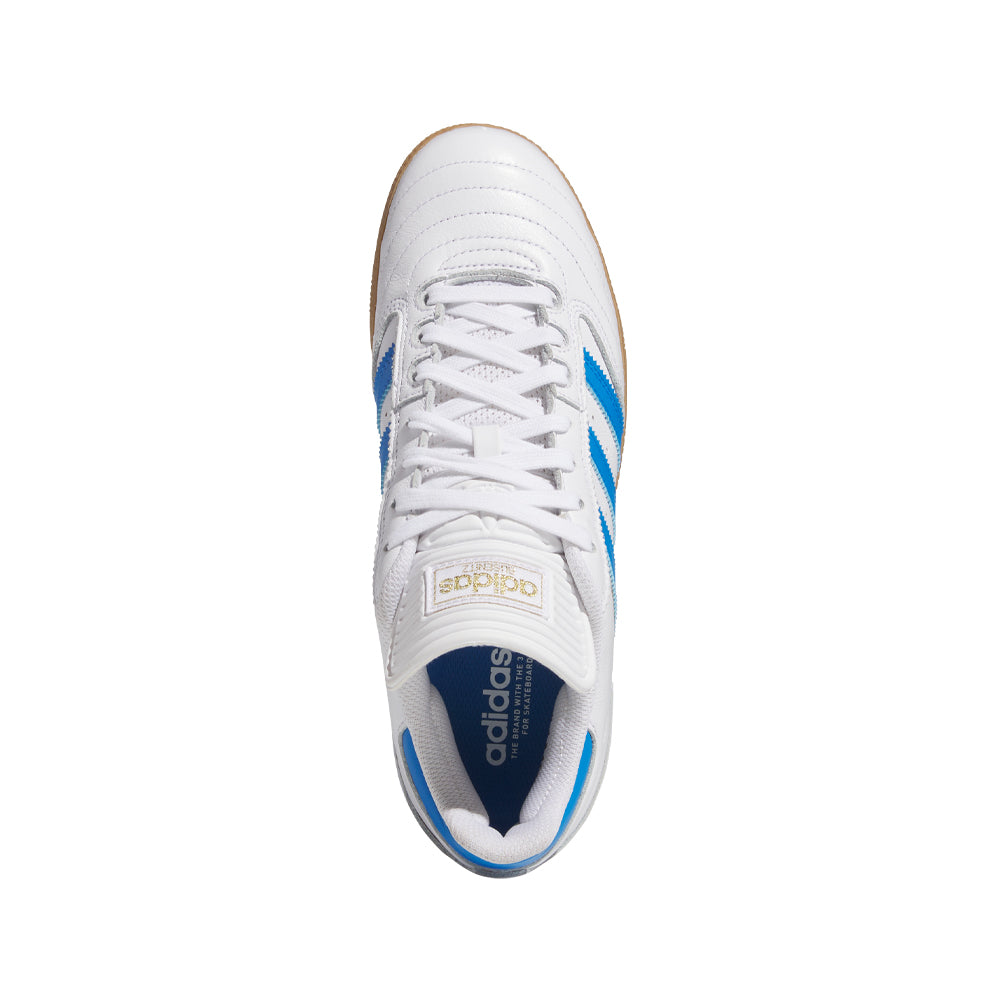 adidas skateboarding ie3101 busenitz shoes cloud white blue bird gold metallic