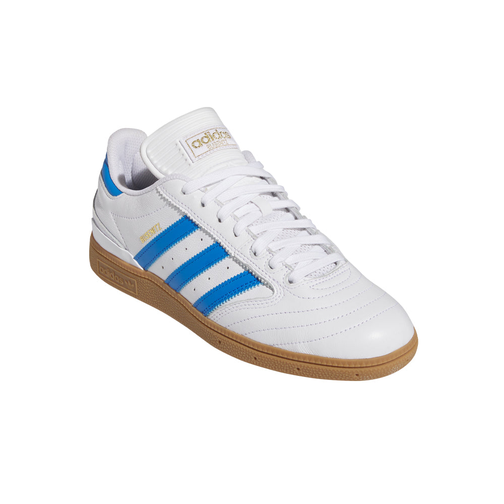 adidas skateboarding ie3101 busenitz shoes cloud white blue bird gold metallic