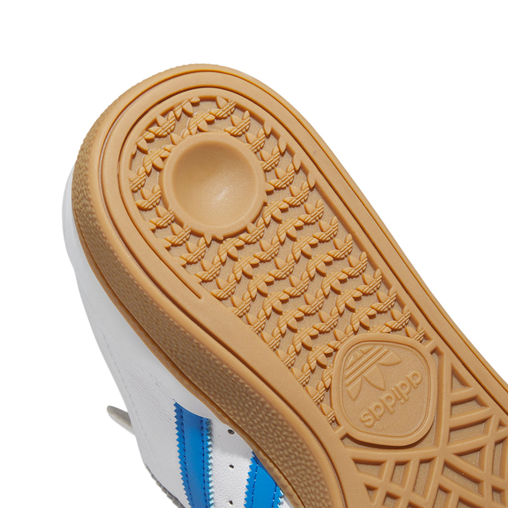 adidas skateboarding ie3101 busenitz shoes cloud white blue bird gold metallic