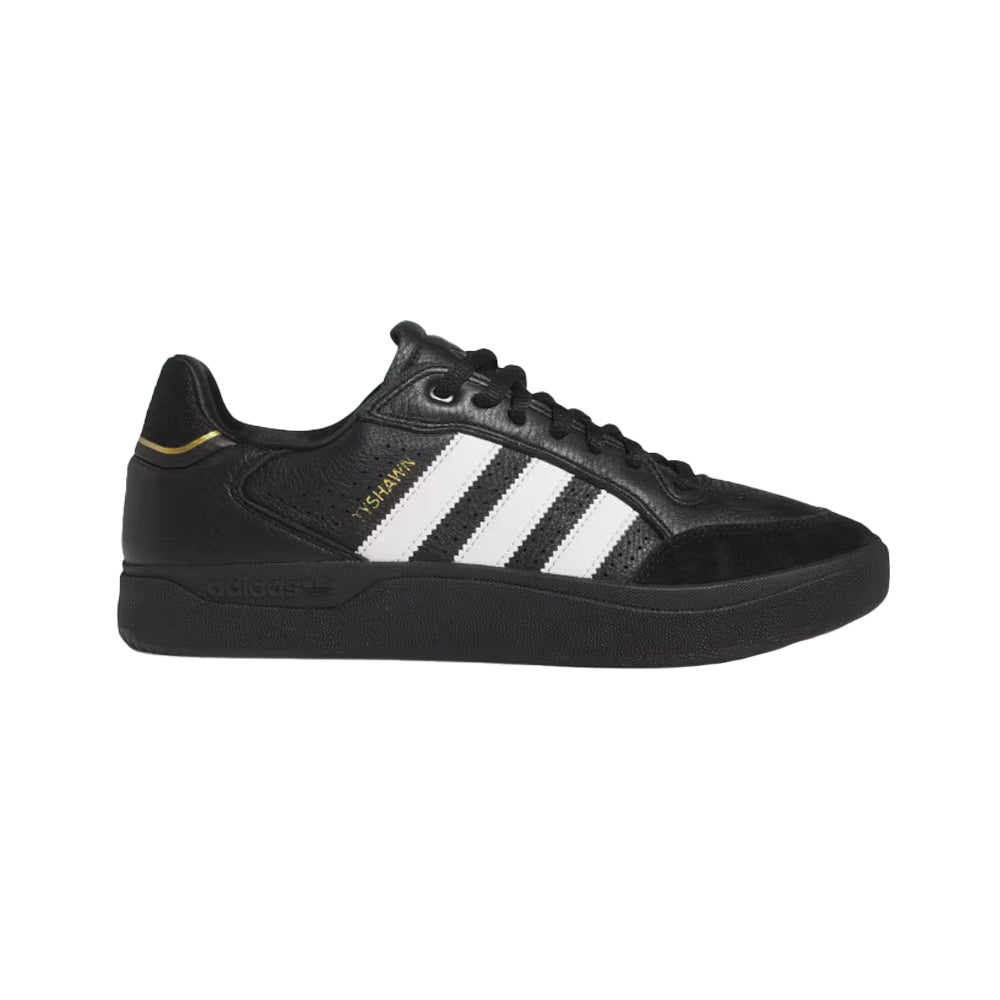 adidas skateboarding ie3124 tyshawn low shoes core blackcloud whitegold metallic