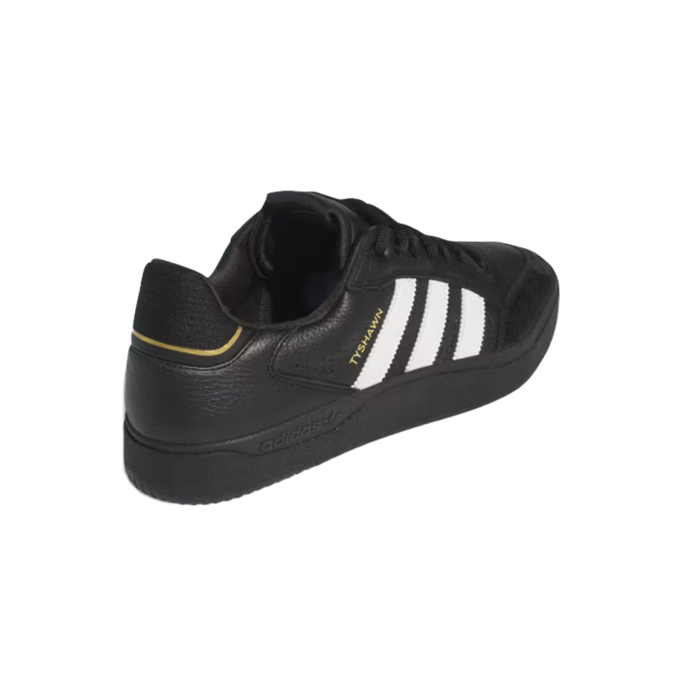 adidas skateboarding ie3124 tyshawn low shoes core blackcloud whitegold metallic