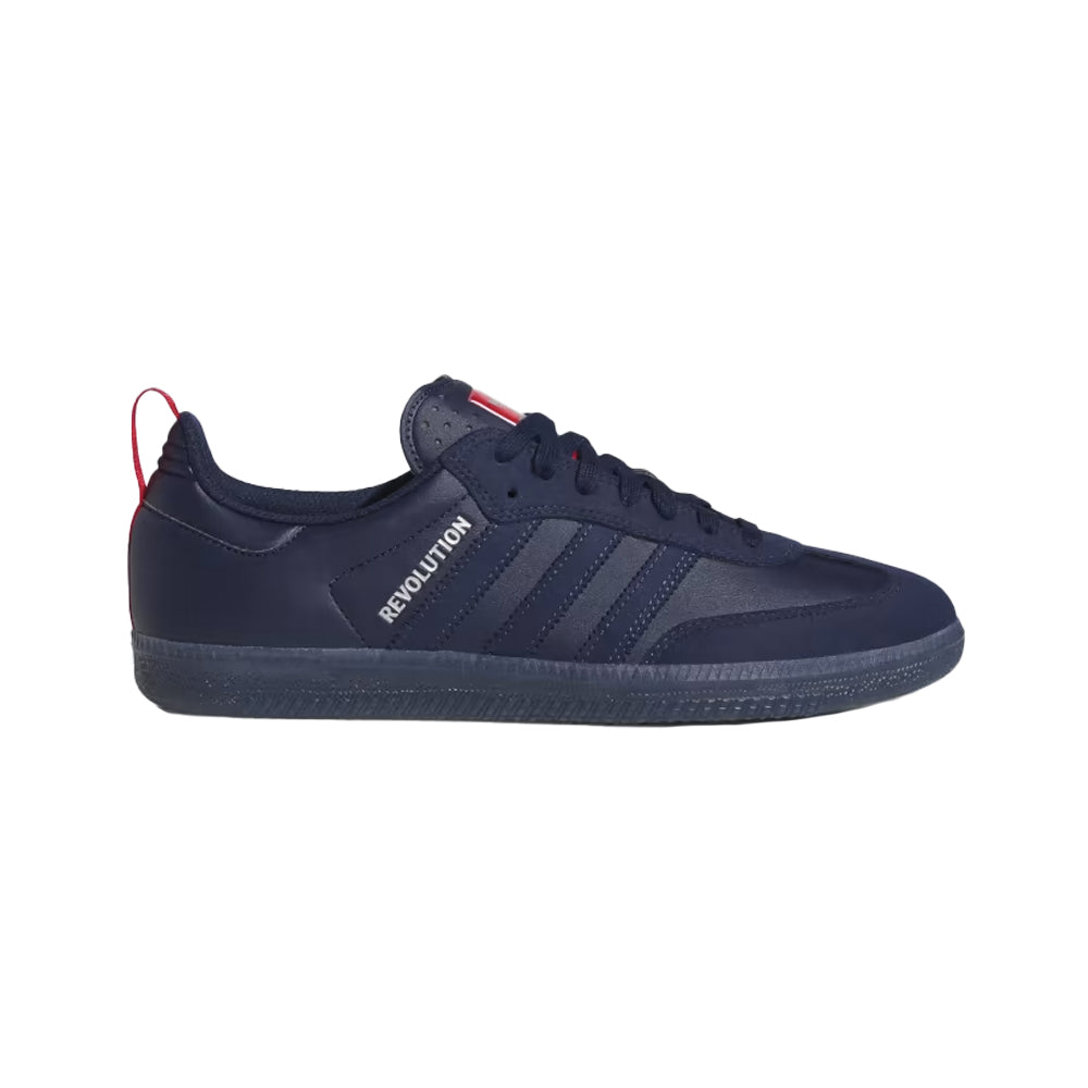 adidas skateboarding orchard x new england revolution samba adv shoes night indigonight indigosilver metallic