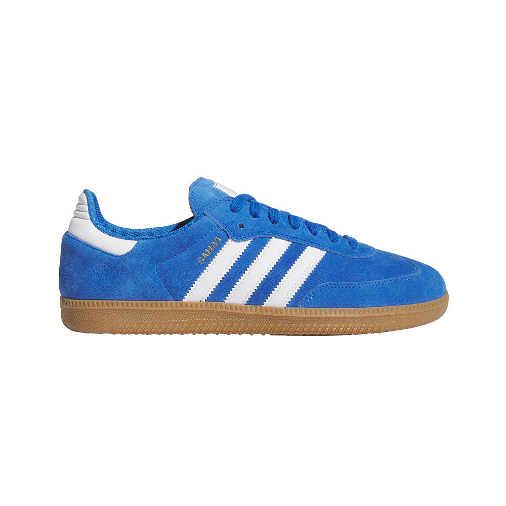 adidas skateboarding jp5719 samba adv shoes blue bird cloud white gold metallic