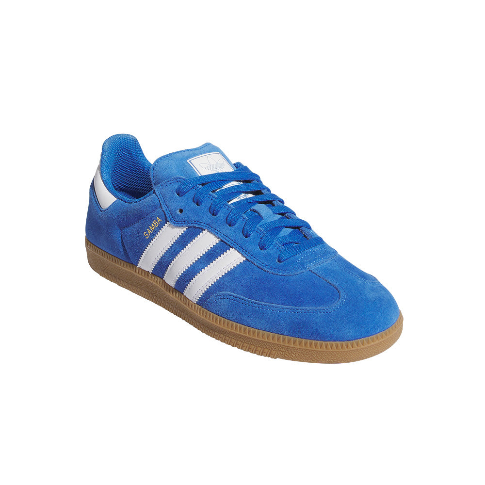 adidas skateboarding jp5719 samba adv shoes blue bird cloud white gold metallic
