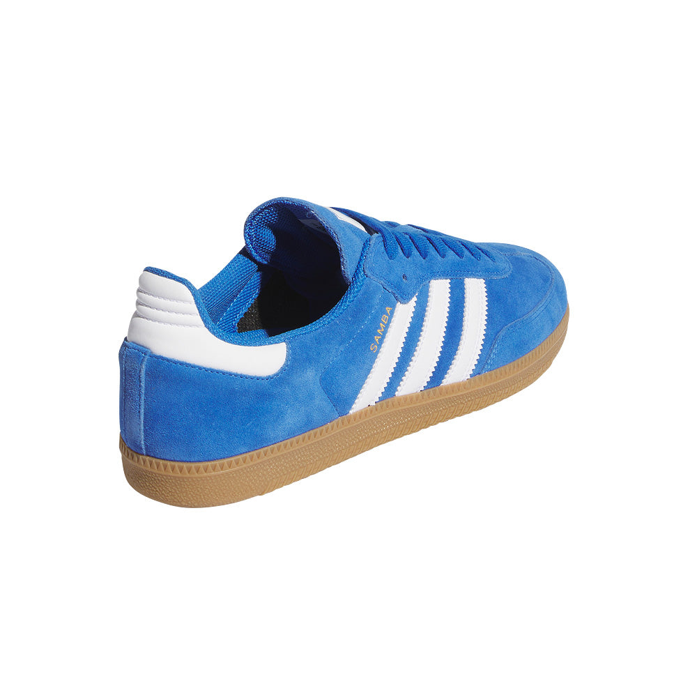 adidas skateboarding jp5719 samba adv shoes blue bird cloud white gold metallic
