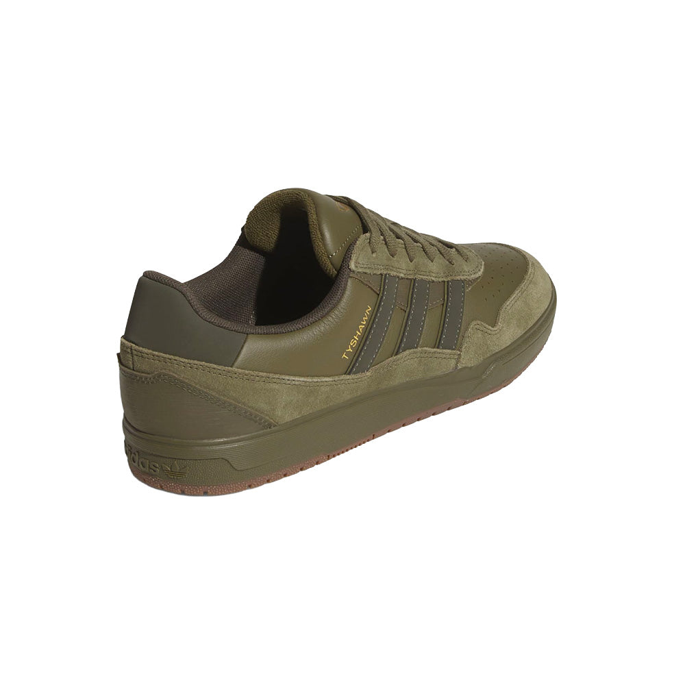 adidas skateboarding jq1132 tyshawn shoes olive strata shadow olive gum