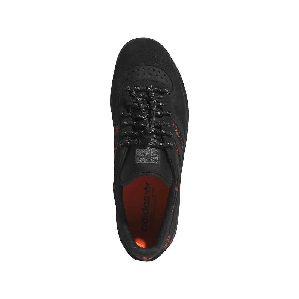 adidas skateboarding jr7105 handball top x mike arnold shoes core black core black semi impact orange