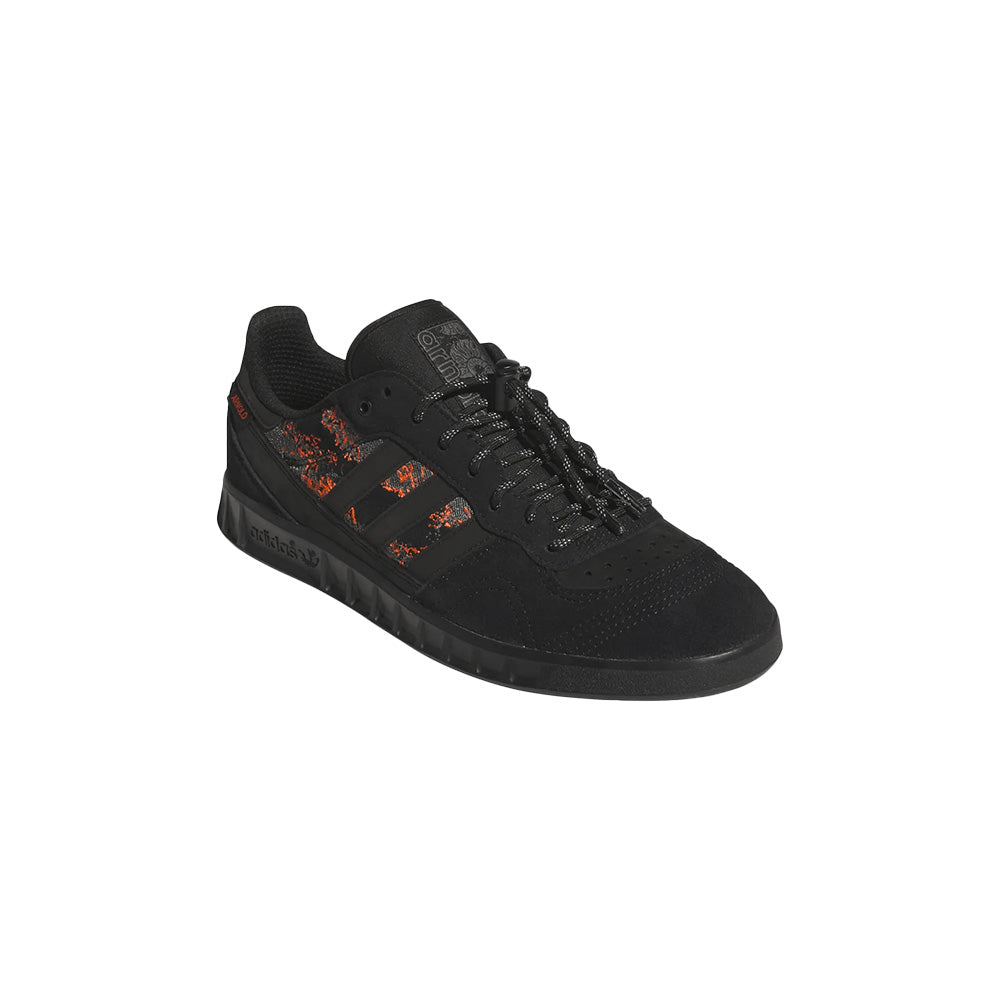 adidas skateboarding jr7105 handball top x mike arnold shoes core black core black semi impact orange