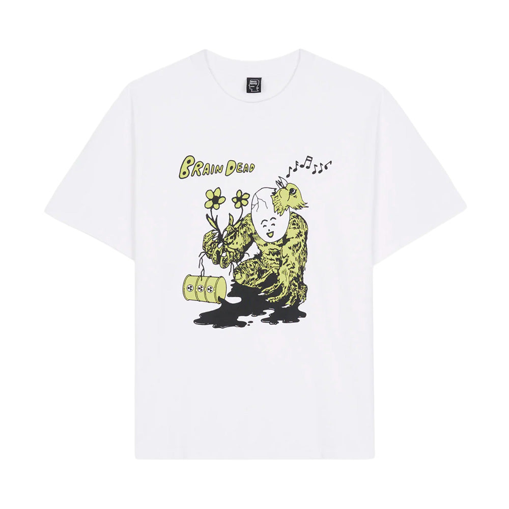 brain dead bds25t000o44 nuclear evolution t shirt white