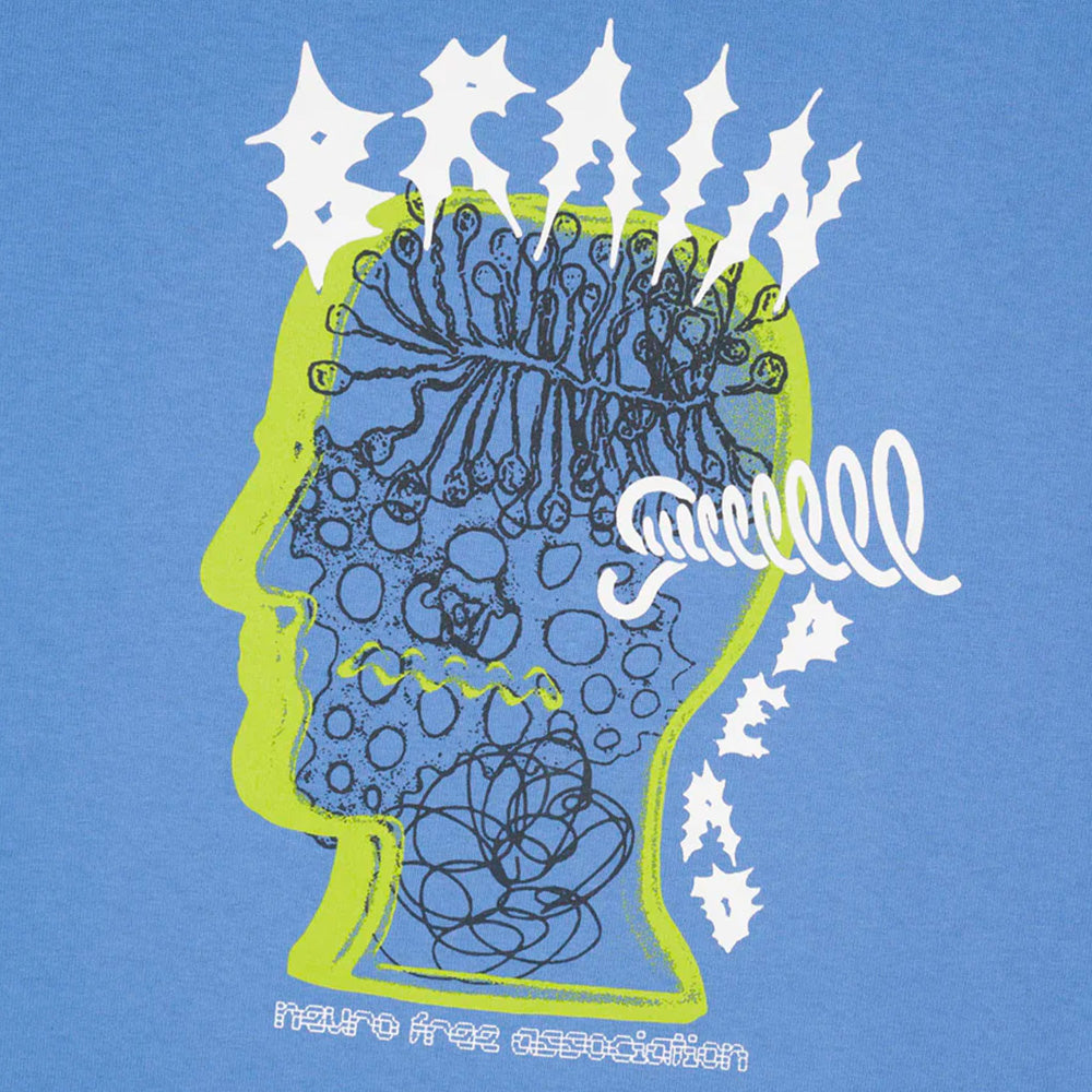 brain dead bds25too0044 ringing ear t shirt blue