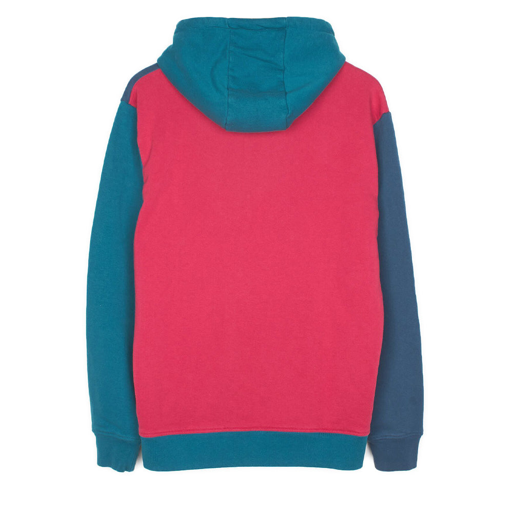 by parra 42870 colorblocked hooded sweatshirt multi