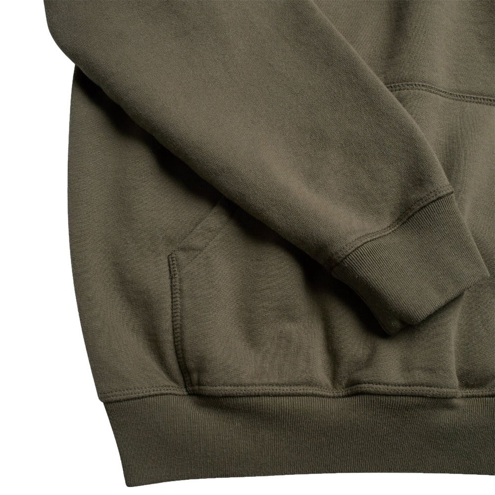 by parra 50227 script logo hooded sweatshirt mushroom