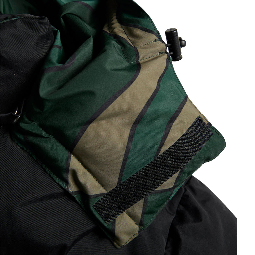 by parra 50240 trees in wind puffer jacket black