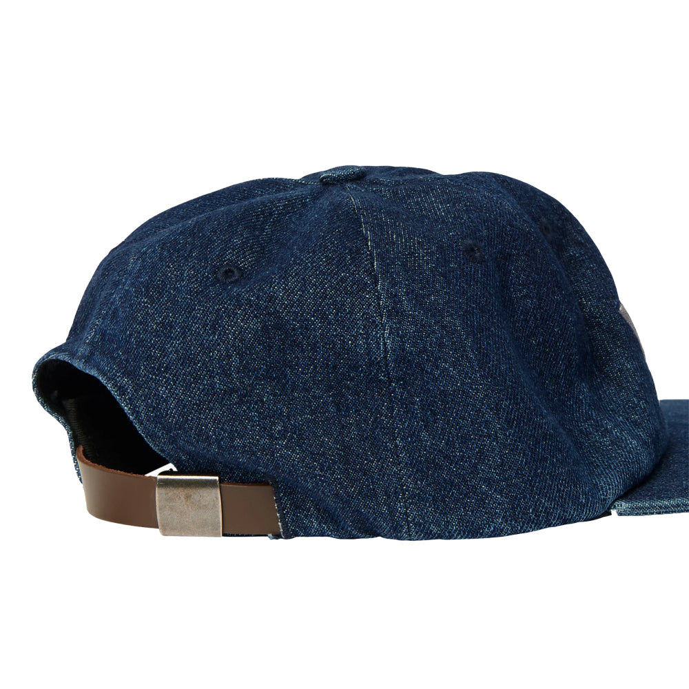 by parra 50460 blocked logo 6 panel hat blue