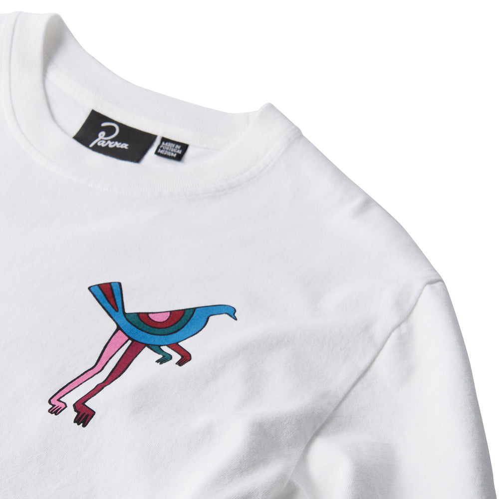 by parra 51116 wine and books ls t shirt white