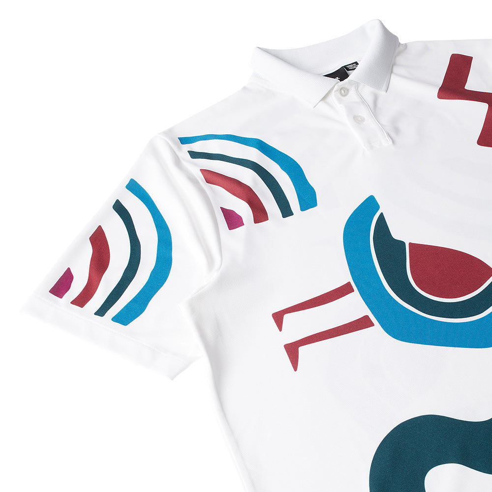 by parra 51450 tennis anyone polo shirt white