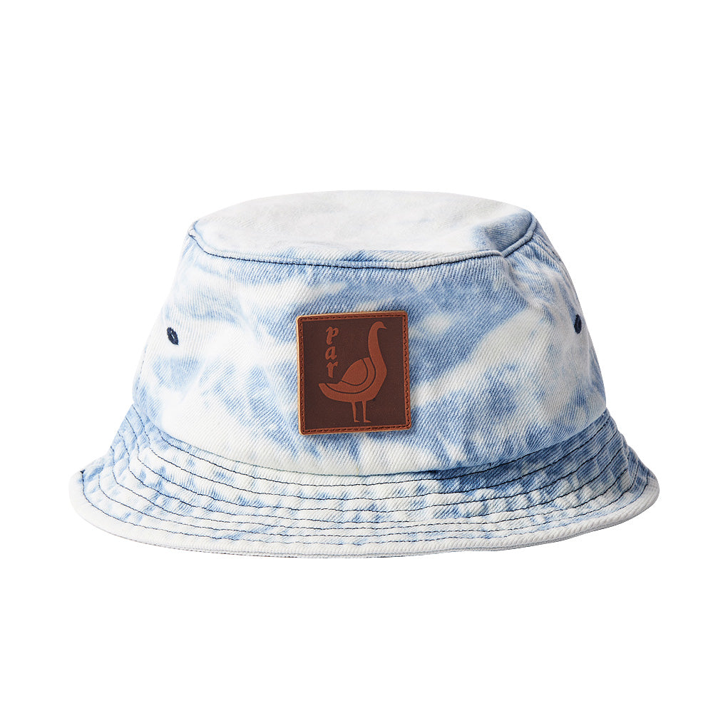 by parra 51471 the great goose bucket hat washed light blue