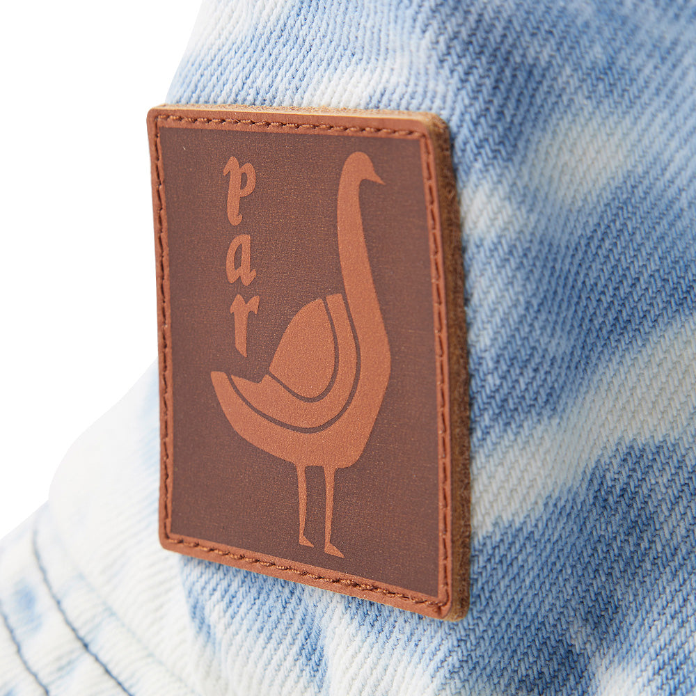 by parra 51471 the great goose bucket hat washed light blue