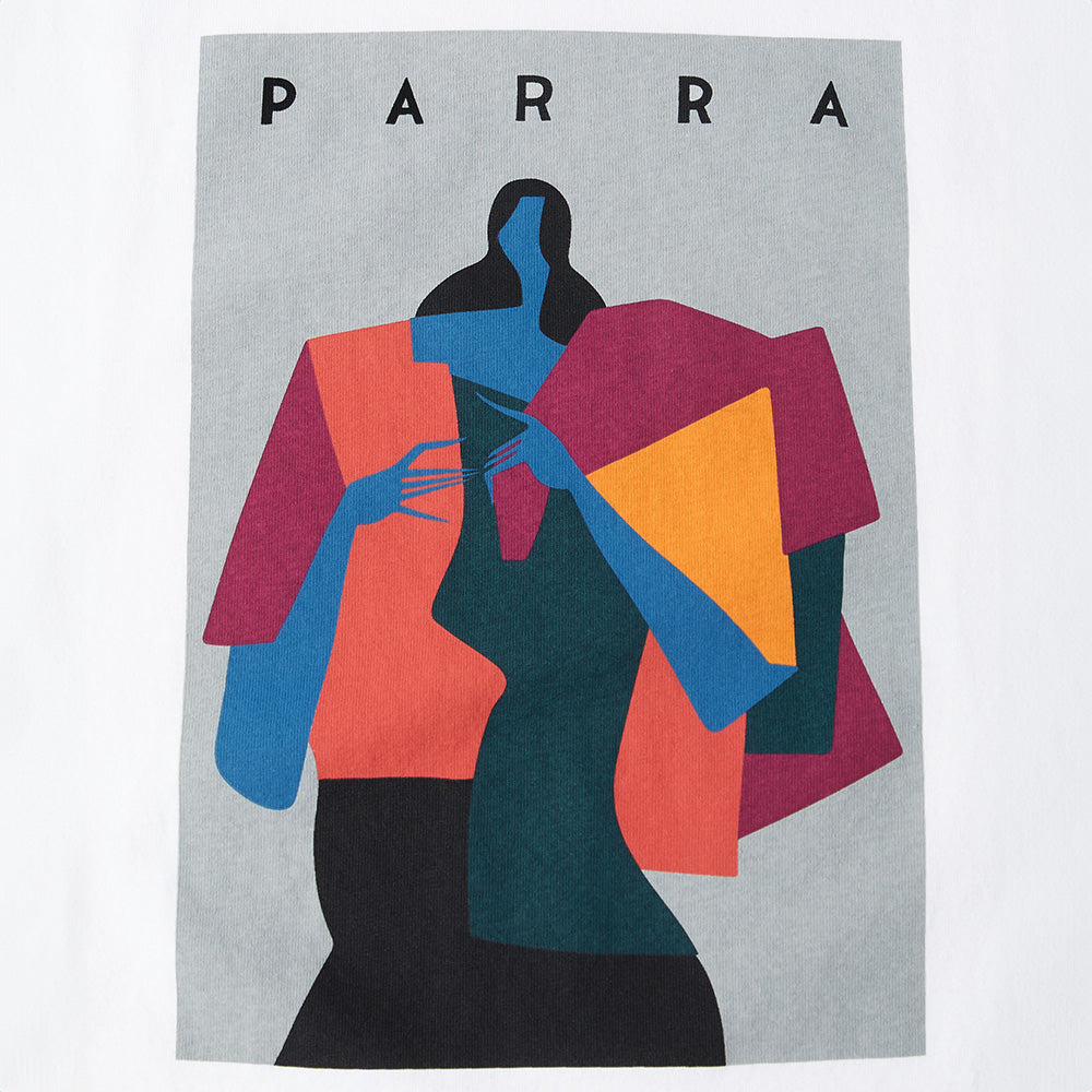 by parra 52100 horses t shirt white