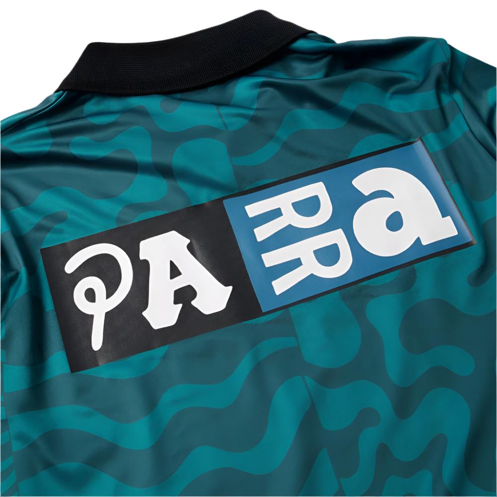 by parra 52102 sport flage polo shirt deep sea green