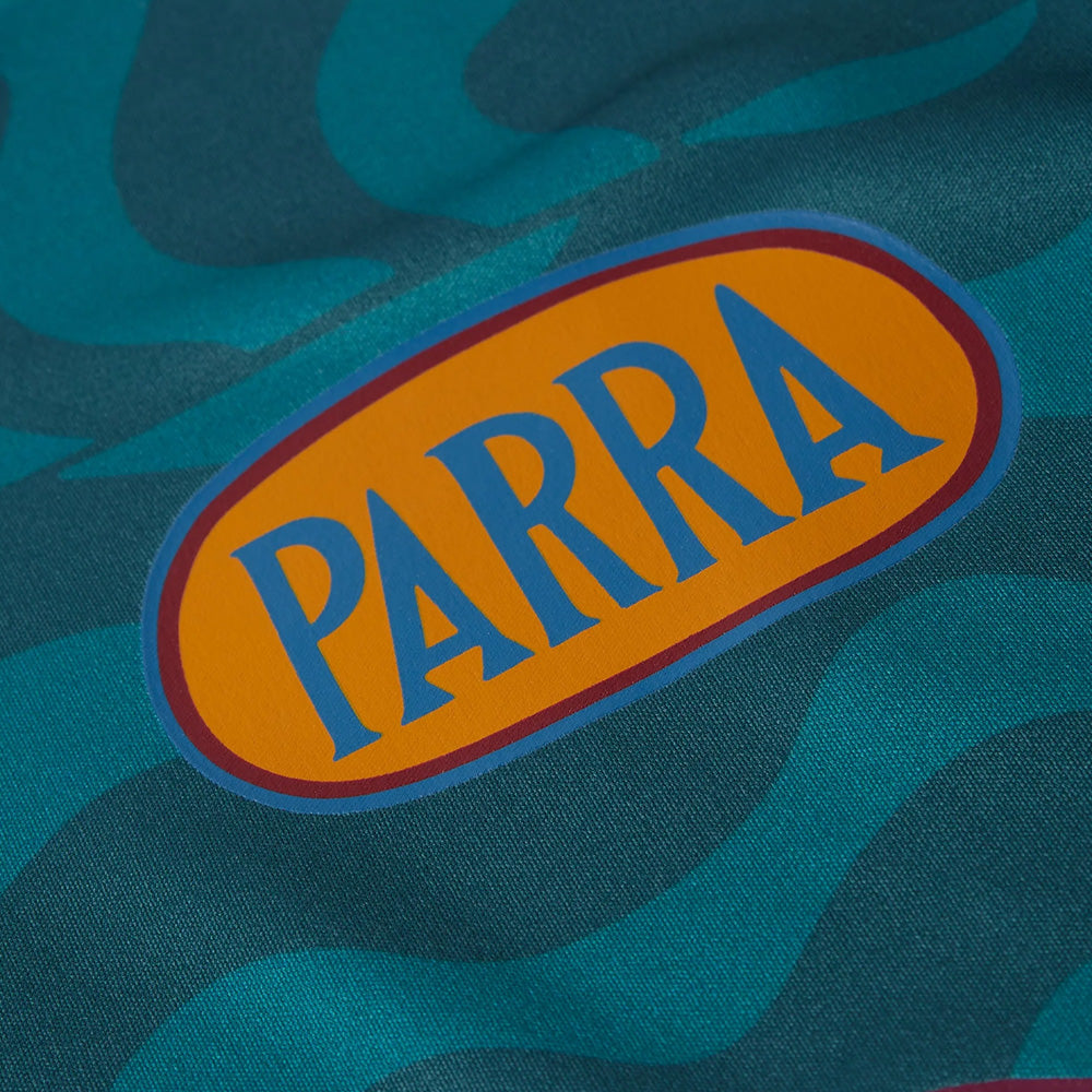 by parra 52102 sport flage polo shirt deep sea green