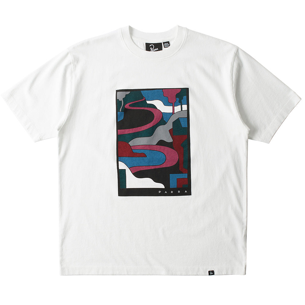 by parra 52200 the stelvio t shirt white