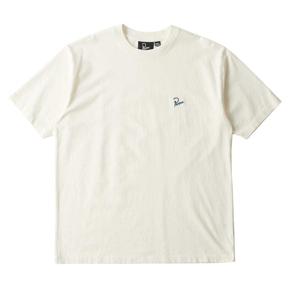 by parra 52213 signature t shirt off white