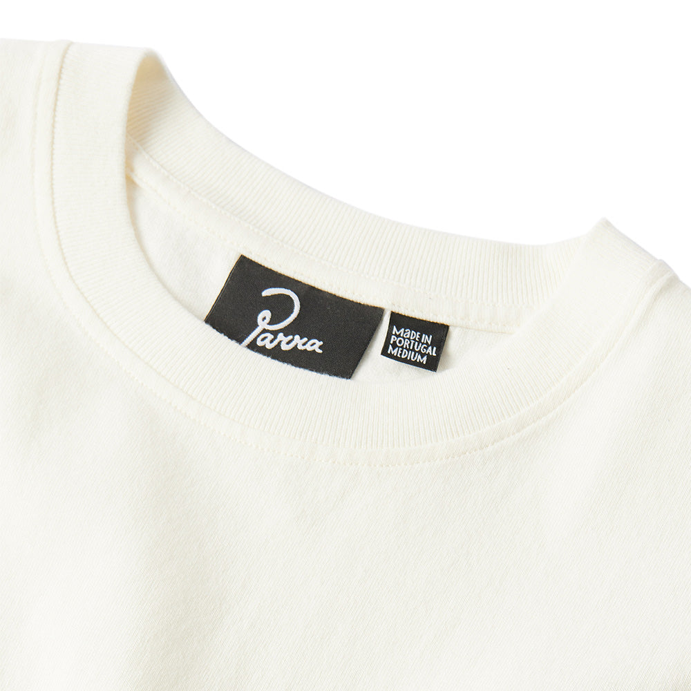 by parra 52213 signature t shirt off white