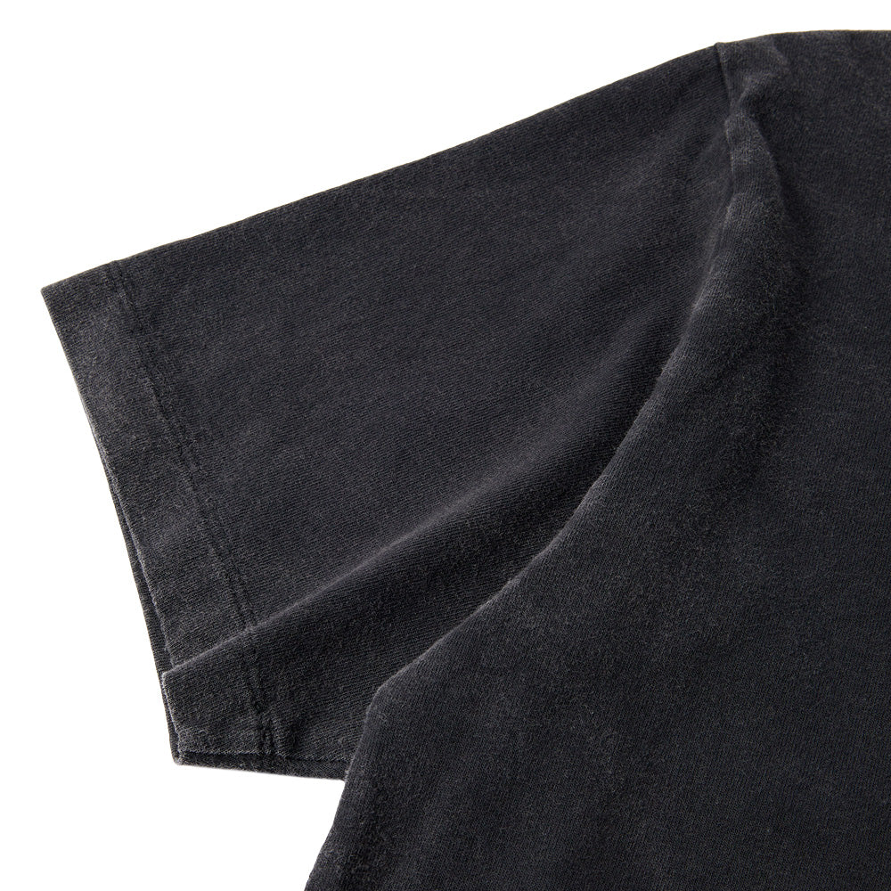 by parra 52214 signature t shirt washed black