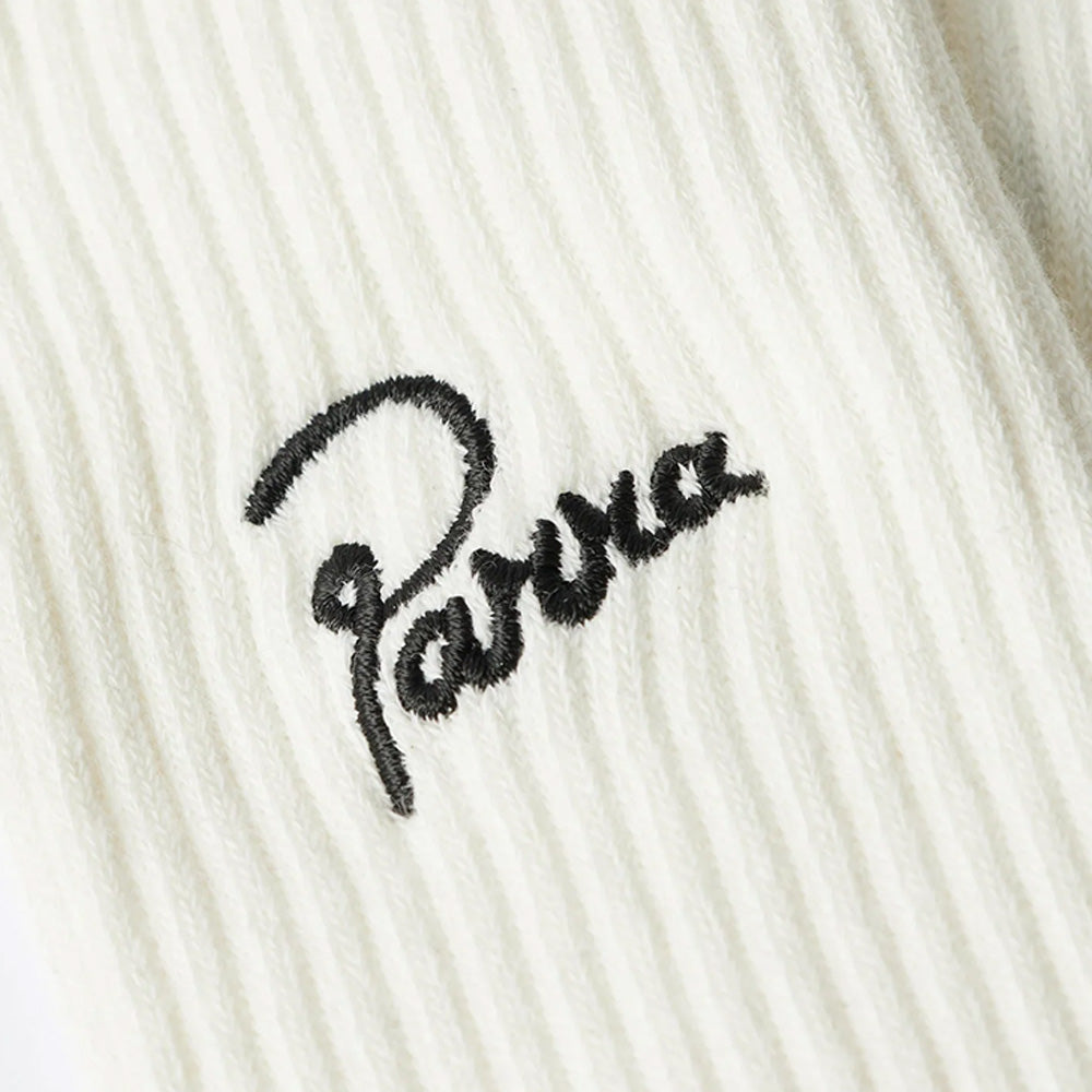 by parra 52376 signature socks white