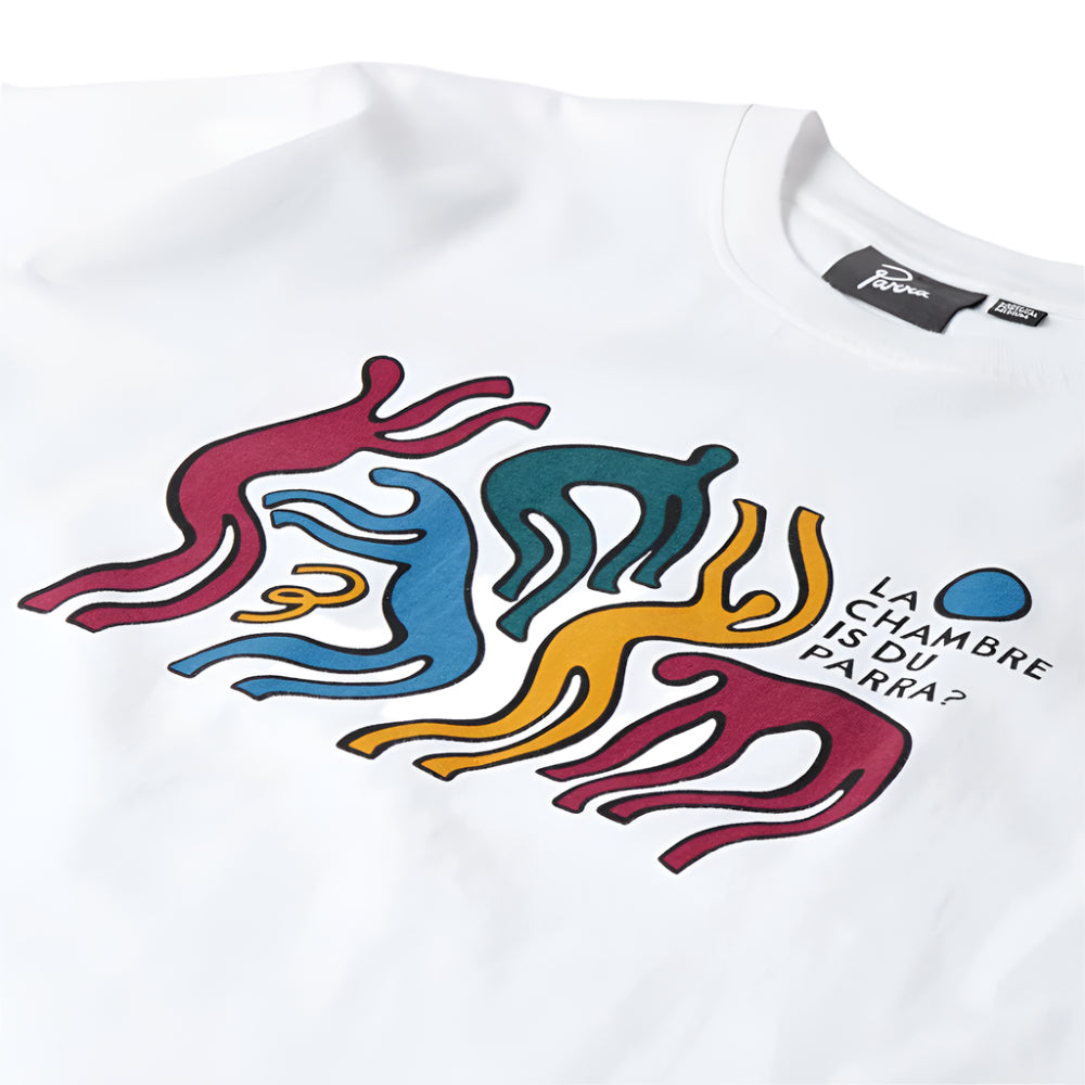 by parra 53106 la chambre nuit t shirt white