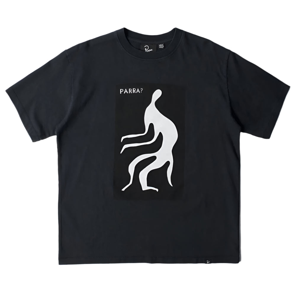 by parra 53110 the stalker t shirt washed grey