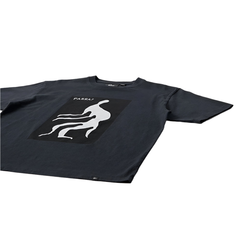 by parra 53110 the stalker t shirt washed grey