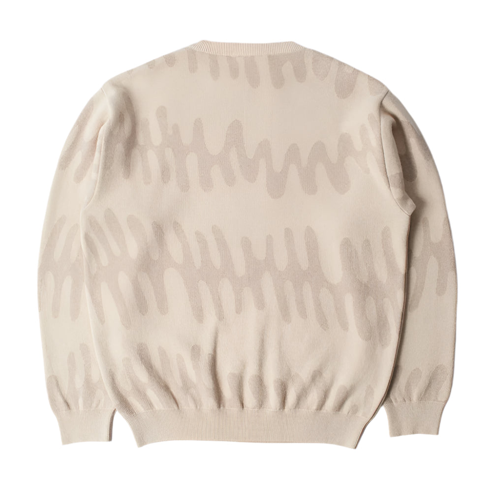 by parra 53117 static stalker knitted pullover sand