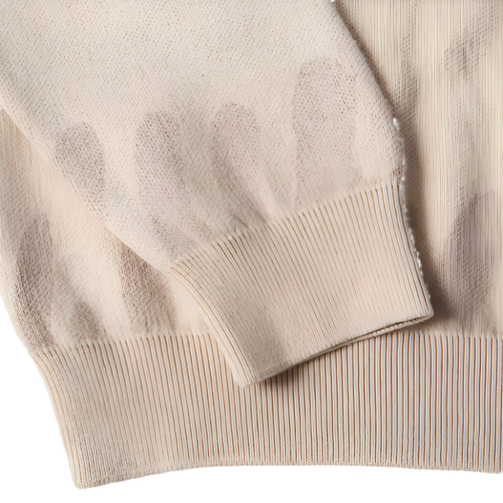 by parra 53117 static stalker knitted pullover sand