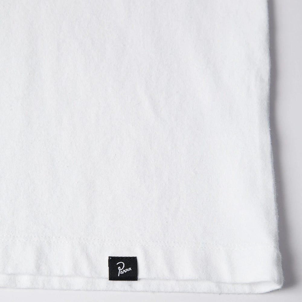 by parra 53200 big news t shirt white