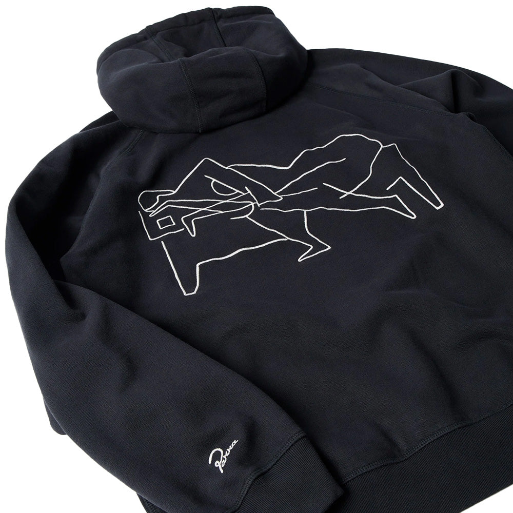 by parra 53231 sleep now hooded sweatshirt black