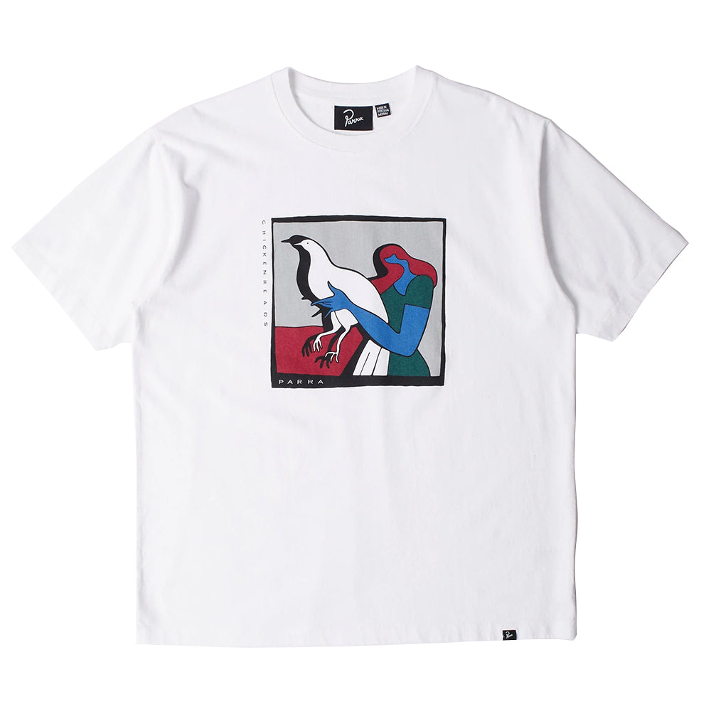by parra 53301 look at it t shirt white