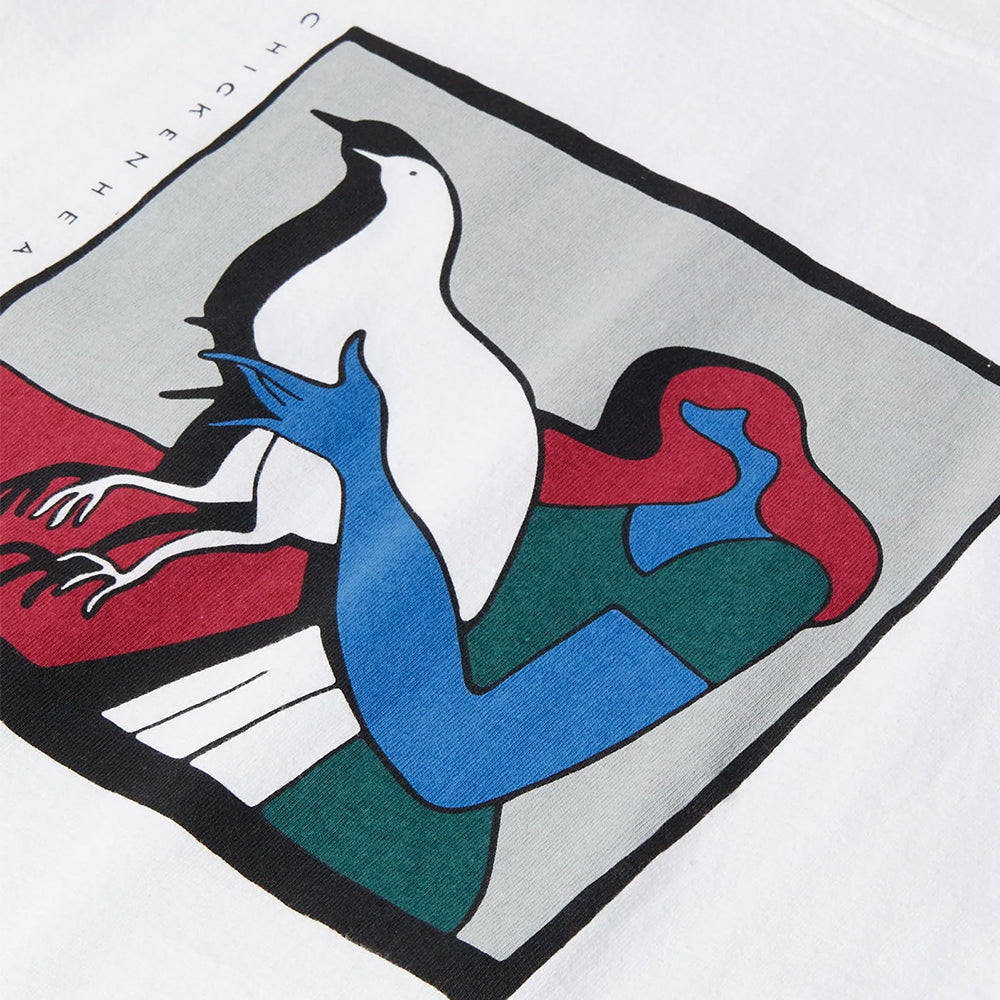 by parra 53301 look at it t shirt white