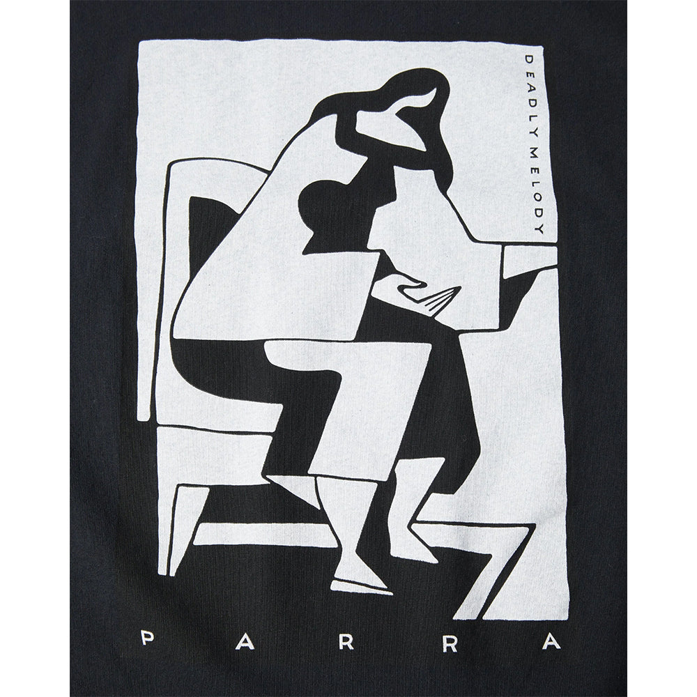 by parra 53311 the confession t shirt washed black